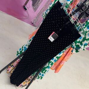 Stylish Black and Gold Men's Dress Pants